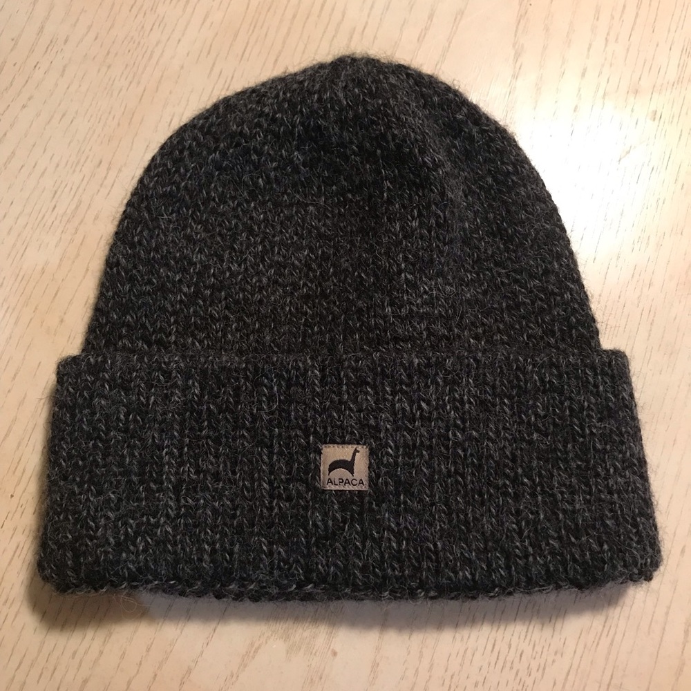 Alpaca wool winter hat